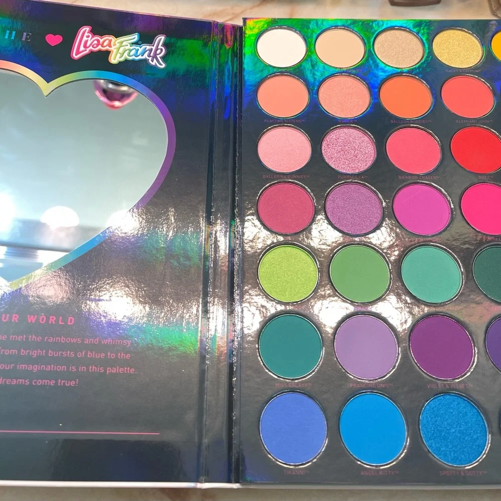 VAULTED ~ Morphe x Lisa Frank ~ ‘35B PRANCING UNI’S' Artistry Eyeshadow Palette
